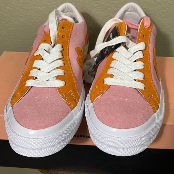 Golf Le Fleur Uno Orange/Pink Converse 10.5 New Golf Wang - Picture 2 of 8